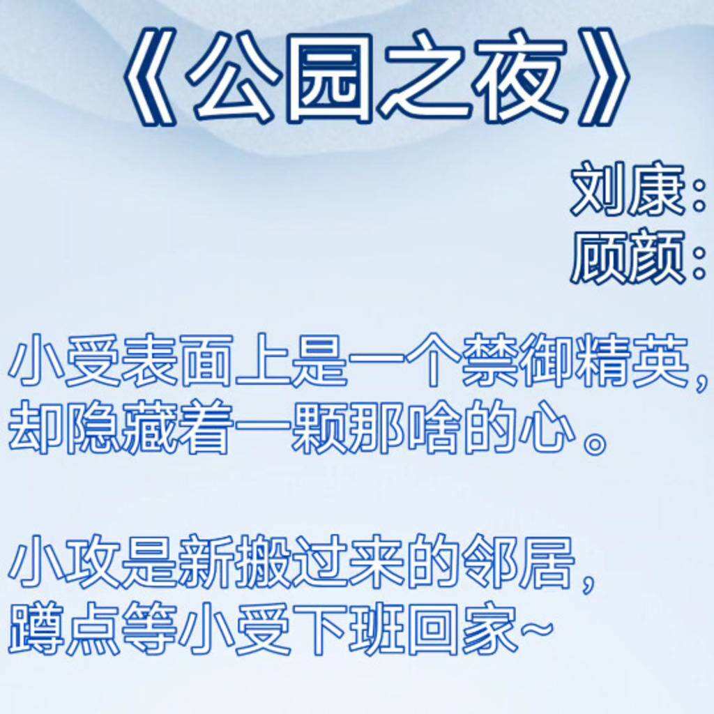 公园之夜封面